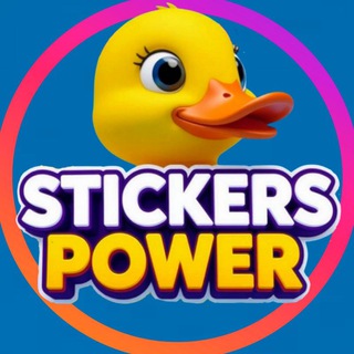Логотип @stickersnic - 𝙎𝙩𝙞𝙘𝙠𝙚𝙧𝙨 𝙋𝙤𝙬𝙚𝙧🐤