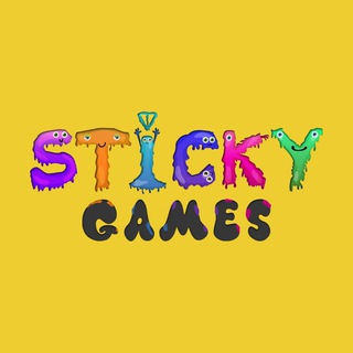 Логотип @stickygames - STICKY GAMES 💎