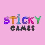Логотип @stickygameschat - STICKY GAMES | ЧАТ