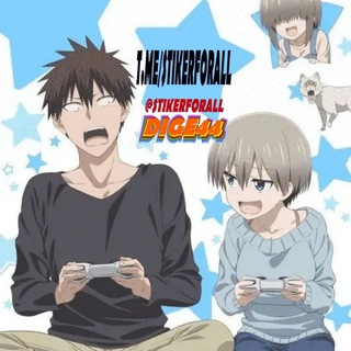 Логотип @stikerforall - STICKERS FOR ALL -DIGE44 anime