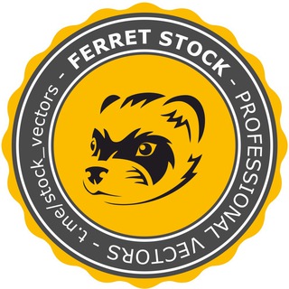 Логотип @stock_vectors - Ferret Stock - Vectors, Icon