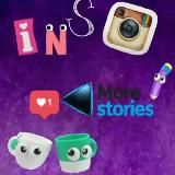 Логотип @stories_topchik - STORIES TG, VK