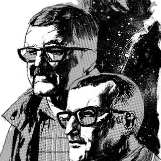 Логотип @str_quote - Стругацкие. Цитаты.