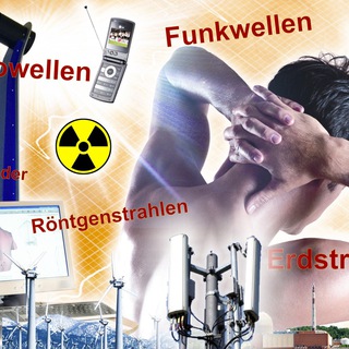 Логотип @strahlenschutz - 5G, Strahlen, Strahlenschutz, Elektrosmog, Radioaktivität, Fukushima, Chemtrails, Nanopartikel, Umweltgifte...
