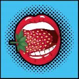 Логотип @strawberry_2d - [18+] 2D Клубничка [Эротика/Хентай]