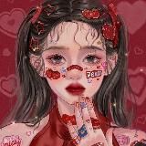 Логотип @strawberrygoro - клубничный гороскоп