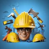 Логотип @stroitelstvo_tg - Строим вместе