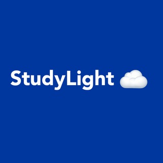 Логотип @studyl1ght - StudyLight ☁️