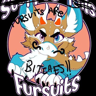 Логотип @stuffedtailsfursuits - Le fursuit sono TROIE 🔪- Fursuits are BITCHES (BY STF)