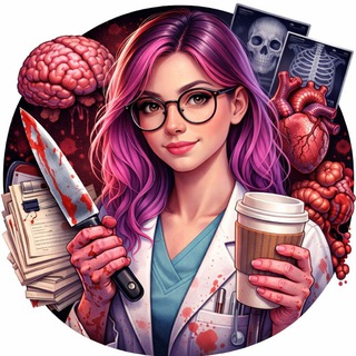 Логотип @sudmed_words - coroner's word 💀