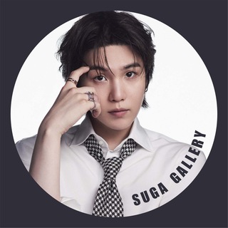 Логотип @suga_gallery - sᴜɢᴀ | ʙᴛs⁷