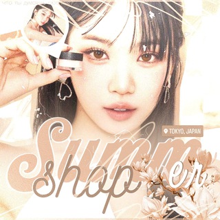 Логотип @summershopy - summer|store ྀིྀི