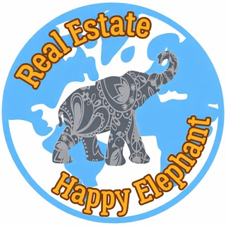 Логотип @sunnyhome1 - 🐘 Недвижимость в Болгарии "Happy Elephant"