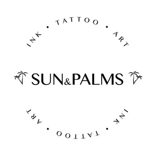 Логотип @sunpalmsink - Sun.palms.ink(tattoo)
