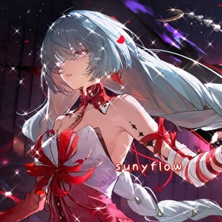 Логотип @sunyflow - ଘ˚.символы для котят! ֺ୭