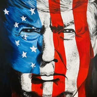 Логотип @super_donald_trump_tweets - Donald Trump Tweets / Посты Дональд Трампа на русском
