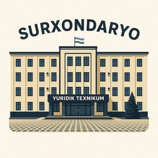 Логотип @surslofficials - Surxondaryo viloyati yuridik texnikumi