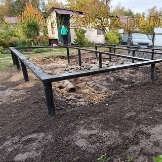 Логотип @svaimsk - Фундаменты | Винтовые сваи | ЖБ Сваи | Москва | компания Заказ-Дом