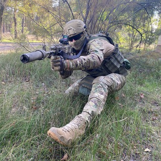 Логотип @svoihnebrosaem551_chat - Fire Support Company 🦇 Chat