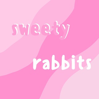 Логотип @sweetyrabbits - сладкий зайчонок