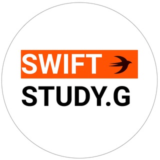 Логотип @swiftbookstart_chat - Изучаем Swift