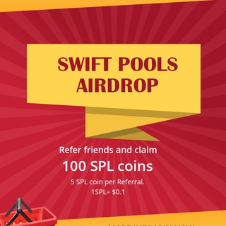 Логотип @swiftpoolsairdrop - SWIFTPOOLS AIRDROP & BOUNTY
