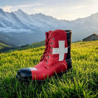 Логотип @swiss_sneaker - Швейцарский ботинок