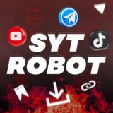 Логотип @syt_robot - Скачать видео из YouTube, Ютуба, Instagrama, TikToka
