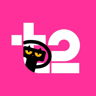 Логотип @t2andcats - Т2 и котики