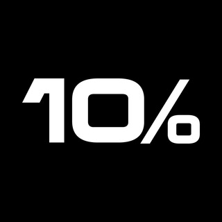 Логотип @t_percent - 10 відсотків 🇺🇦