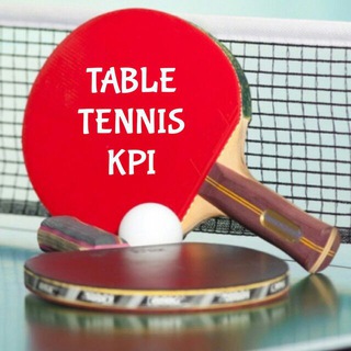 Логотип @tabletenis_kpi - Настільний теніс КПІ