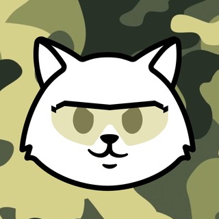 Логотип @tactical_cats - Тактичні котики 🇺🇦