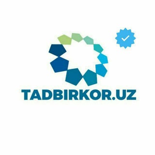 Логотип @tadbirkoruzb - TADBIRKOR.UZ 🇺🇿