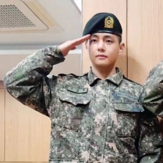 Логотип @taehyunginthemilitary - отсчет до возвращения тэхёна