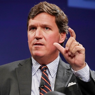 Логотип @takerfixj - Такер Карлсон на русском