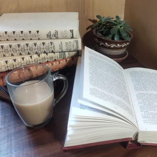 Логотип @tamgde_knigi - 📚Коллекция книжных миров🪐