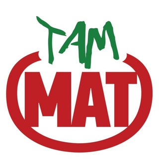 Логотип @tammat_tv - ТАМ🍅МАТ