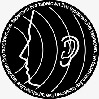 Логотип @tapetown - tapetown // live