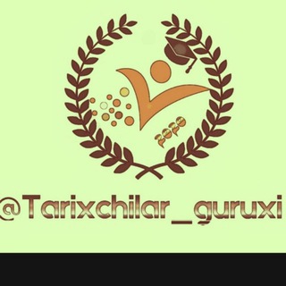 Логотип @tarixchilar_guruxi - T.me/Tarixchilar_guruhi