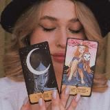 Логотип @taro_andarina - Уютное место эзотериков🌙