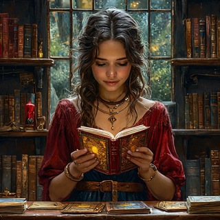 Логотип @tarologiaraskladigadanievolshebs - Таролог Дарья l Расклады Таро, Эзотерика 🔮
