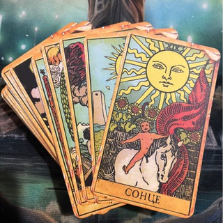 Логотип @tarot_maryna - 🃏Марина Таролог♦️♥️♣️♠️