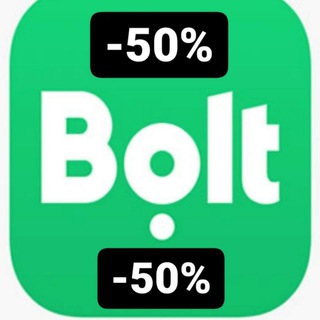 Логотип @taxibolt01 - BOLT TAXI -50%