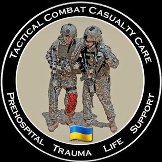 Логотип @tcccua - TCCC UA (Tactical Сombat Сasualty Сare)
