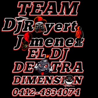 Логотип @teamdjroyert - 𝚃𝚎𝚊𝚖 𝙳𝚓 𝚁𝚘𝚢𝚎𝚛𝚝 el dj de otra dimensión +584124834074 cánal 1 🔥 corre la voz