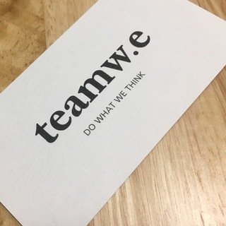 Логотип @teamwe - teamw.e 정보방
