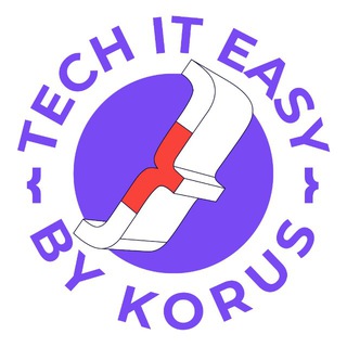 Логотип @tech_it_easy_by_korus - Tech it Easy by KORUS