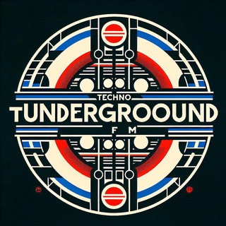 Логотип @technounderground - techno𝐔NƊ乇尺Ꮆ尺📀UND