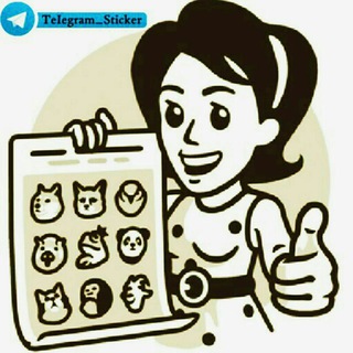 Логотип @teiegram_sticker - TeIegram Sticker
