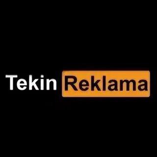 Логотип @tek1n_reklama_uzb - TEKIN REKLAMA 📊